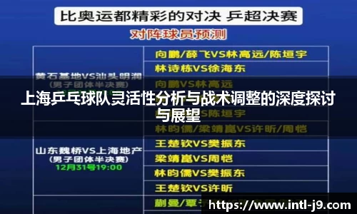 上海乒乓球队灵活性分析与战术调整的深度探讨与展望
